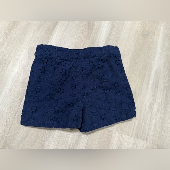 Janie and Jack eyelet skort. Ruffle hem. Indigo blue.2 T - Picture 3 of 5